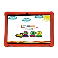 LINSAY® 10.1 Octa Core 128Gb Android 15 Tablet Kids Red