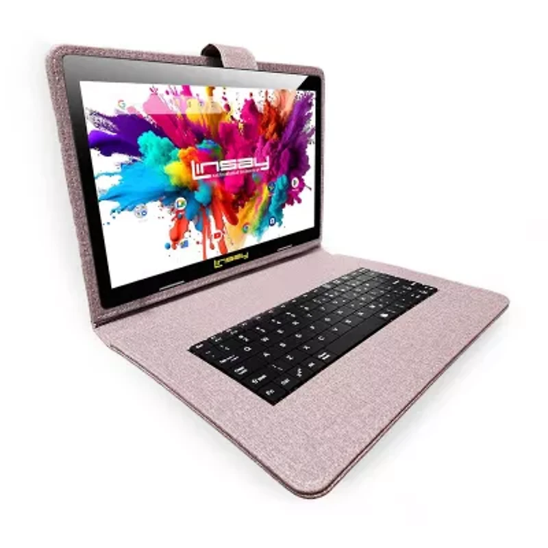 10.1 Octa Core 128Gb Tab Purple Keyboard