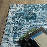 Covington Home Savannah Glacier Indoor Rectangular Area Rug