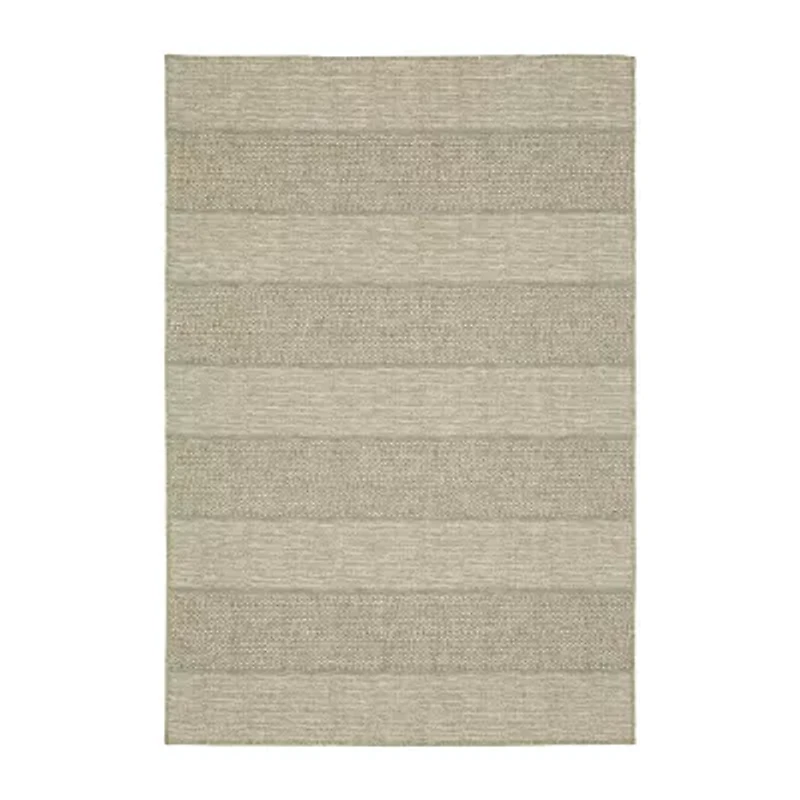 Covington Home Trinidad Stripe 36"X60" Indoor Outdoor Rectangular Accent Rug