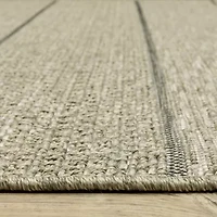 Covington Home Trinidad Stripe 36"X60" Indoor Outdoor Rectangular Accent Rug