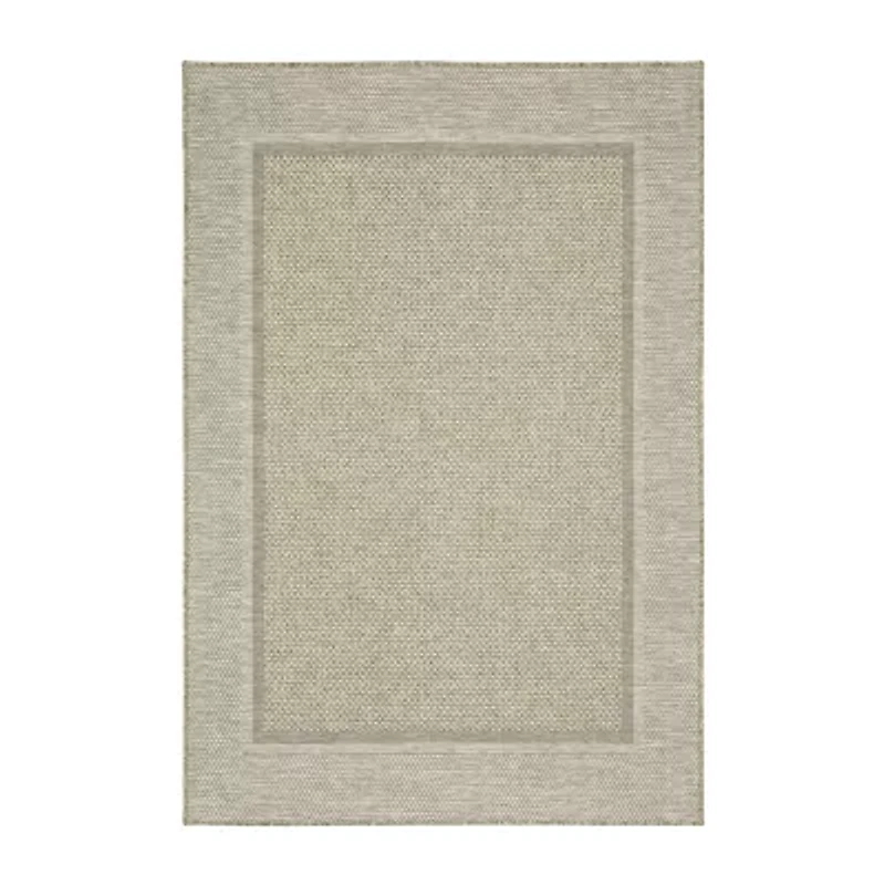 Covington Home Trinidad Casual Border 36"X60" Indoor Outdoor Rectangular Accent Rug
