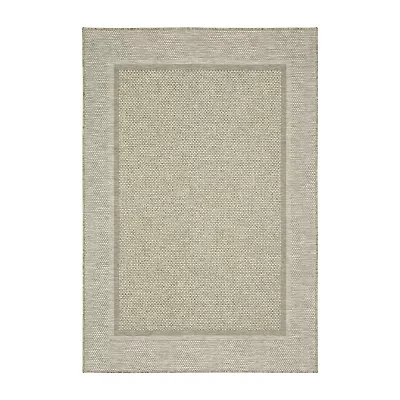 Covington Home Trinidad Casual Border Indoor Outdoor Rectangular Area Rug