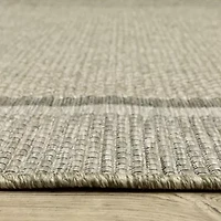 Covington Home Trinidad Casual Border Indoor Outdoor Rectangular Area Rug