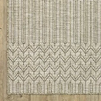 Covington Home Trinidad Woven Textures Indoor Outdoor Rectangular Area Rug
