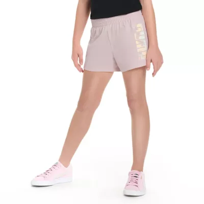 PUMA Big Kid Girls Workout Shorts