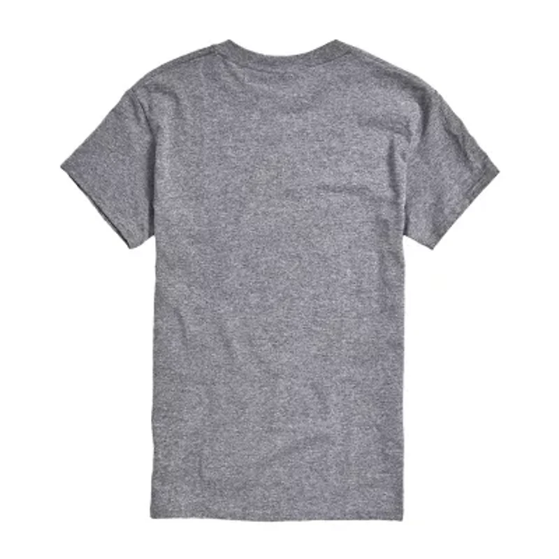 Mens Short Sleeve Peanuts USA Graphic T-Shirt