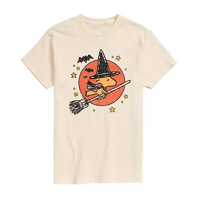 Mens Short Sleeve Peanuts Halloween Graphic T-Shirt