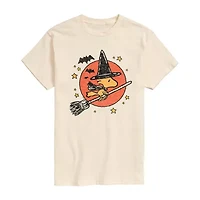 Mens Short Sleeve Peanuts Halloween Graphic T-Shirt