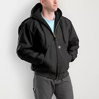 Berne Heritage Mens Hooded Heavyweight Big and Tall Work Jacket