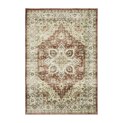 Covington Home Savannah Medallion Indoor Rectangular Accent Rug