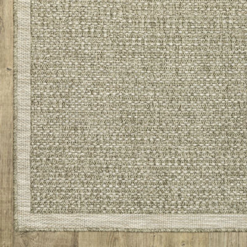 Covington Home Trinidad Textured Solid Indoor Outdoor Rectangular Area Rug