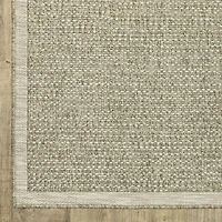 Covington Home Trinidad Textured Solid Indoor Outdoor Rectangular Area Rug