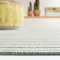 Martha Stewart Juno Stripe Water Resistant Indoor Rectangular Area Rug