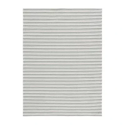 Martha Stewart Juno Stripe Water Resistant Indoor Rectangular Area Rug