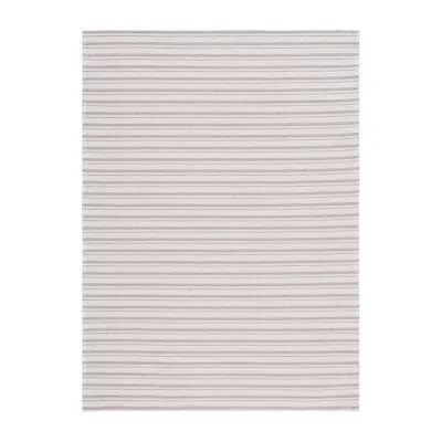 Martha Stewart Juno Stripe Water Resistant Indoor Rectangular Area Rug