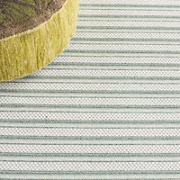 Martha Stewart Juno Stripe Water Resistant Indoor Rectangular Area Rug