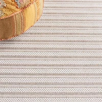 Martha Stewart Juno Stripe Water Resistant Indoor Rectangular Area Rug