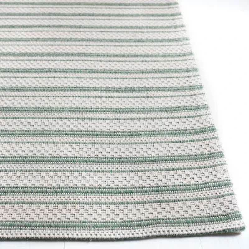 Martha Stewart Juno Stripe Water Resistant Indoor Rectangular Area Rug