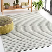 Martha Stewart Juno Stripe Water Resistant Indoor Rectangular Area Rug