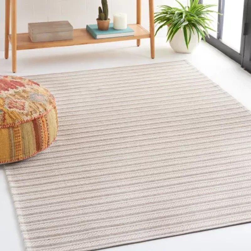 Martha Stewart Juno Stripe Water Resistant Indoor Rectangular Area Rug