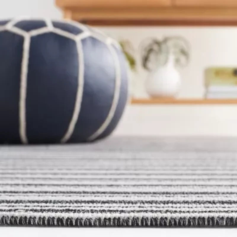 Martha Stewart Juno Stripe Water Resistant Indoor Rectangular Area Rug