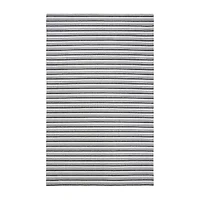 Martha Stewart Juno Stripe Water Resistant Indoor Rectangular Area Rug