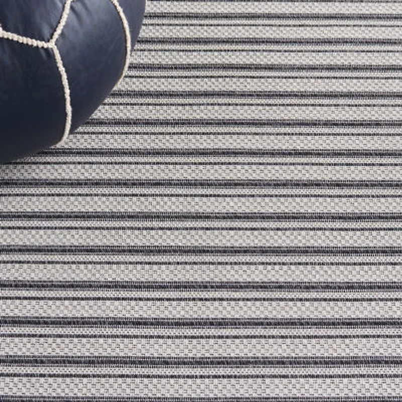 Martha Stewart Juno Stripe Water Resistant Indoor Rectangular Area Rug