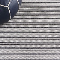 Martha Stewart Juno Stripe Water Resistant Indoor Rectangular Area Rug