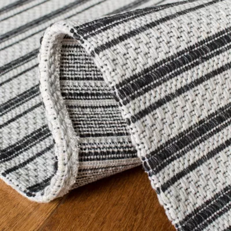 Martha Stewart Juno Stripe Water Resistant Indoor Rectangular Area Rug