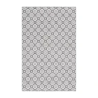 Martha Stewart Kalden Floral Water Resistant Indoor Rectangular Area Rug