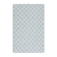 Martha Stewart Kalden Floral Water Resistant Indoor Rectangular Area Rug