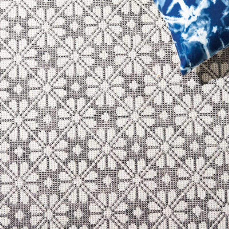 Martha Stewart Kalden Floral Water Resistant Indoor Rectangular Area Rug