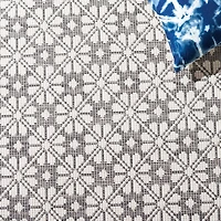 Martha Stewart Kalden Floral Water Resistant Indoor Rectangular Area Rug