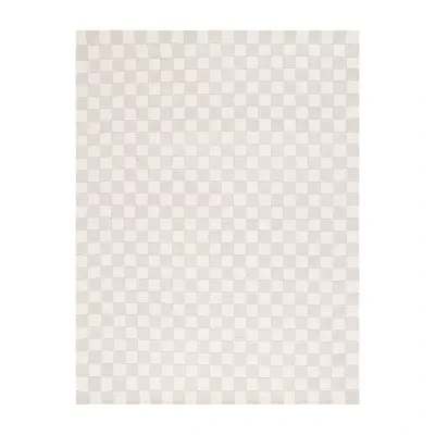 Martha Stewart Amrita Geometric Hand Tufted Indoor Rectangle Area Rug