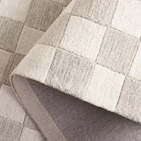 Martha Stewart Amrita Geometric Hand Tufted Indoor Rectangle Area Rug