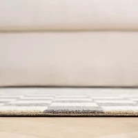 Martha Stewart Amrita Geometric Hand Tuftet 36" X 60" Indoor Rectangle Accent Rug