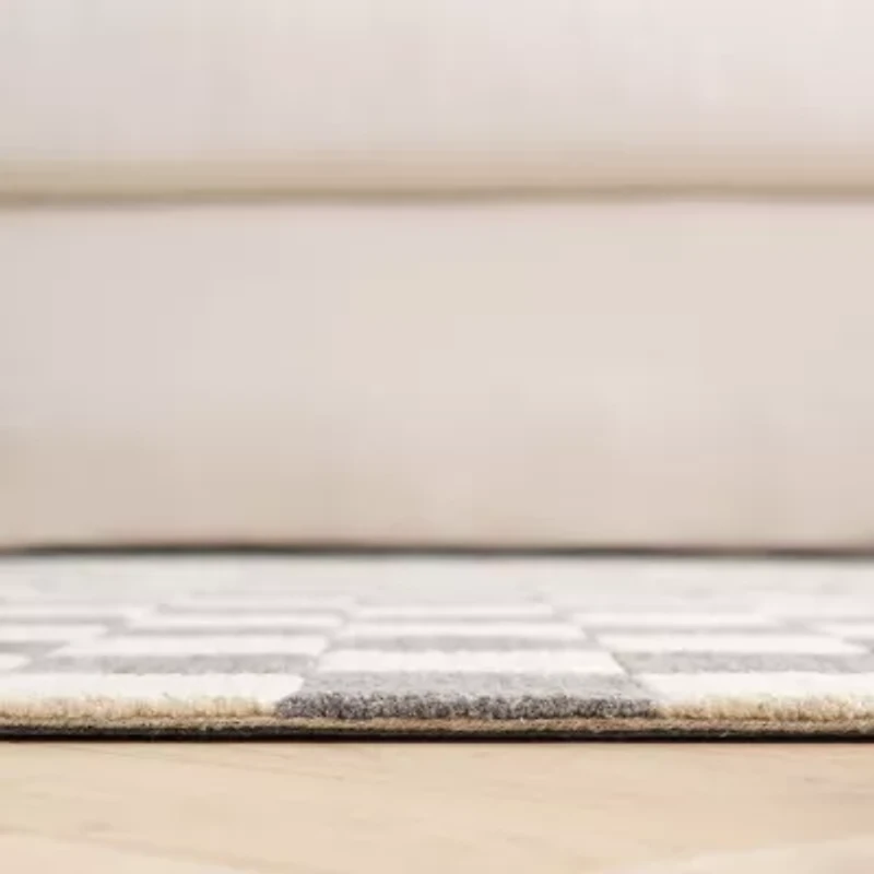 Martha Stewart Amrita Geometric Hand Tufted Indoor Rectangle Area Rug