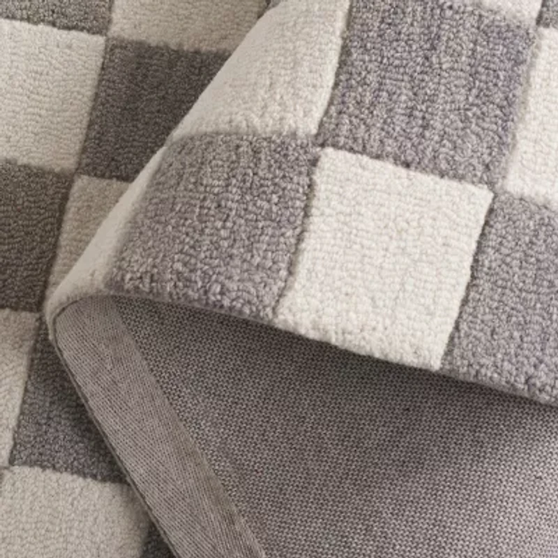 Martha Stewart Amrita Geometric Hand Tufted Indoor Rectangle Area Rug