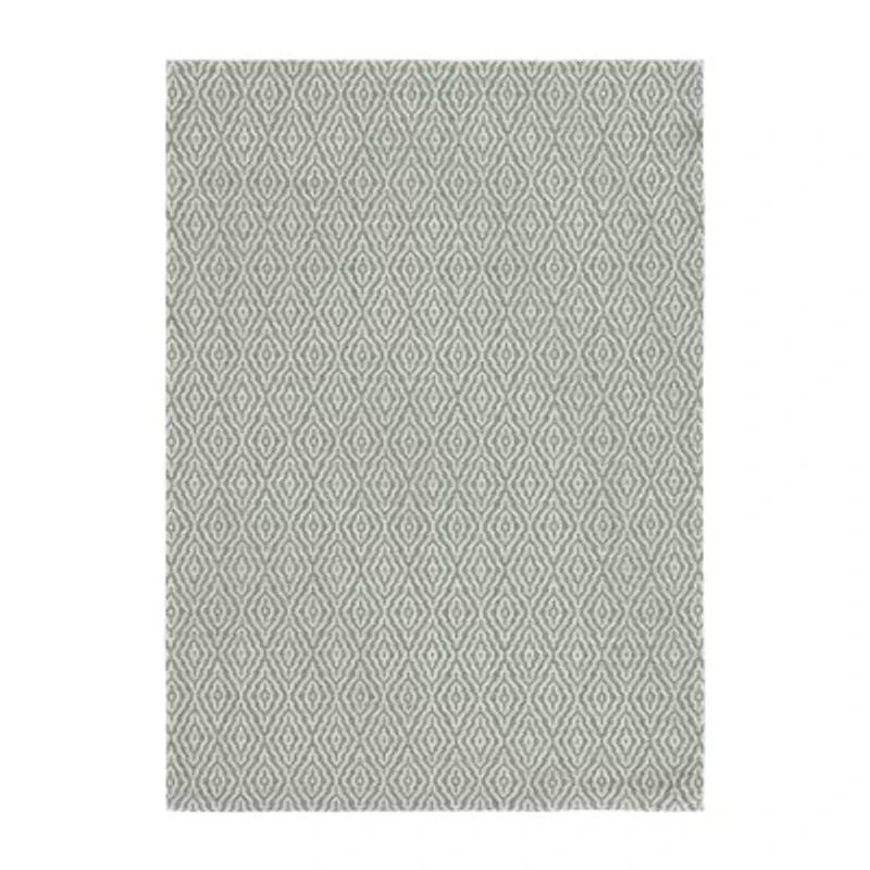Martha Stewart Gemma Geometric 5' X 7' Indoor Rectangle Area Rug