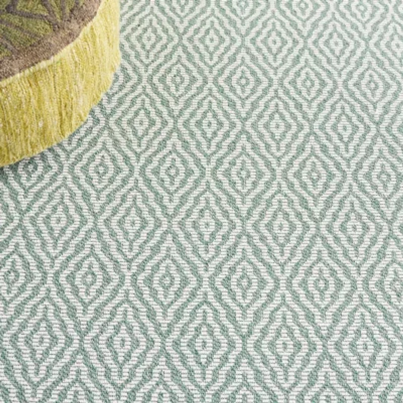 Martha Stewart Gemma Geometric 5' X 7' Indoor Rectangle Area Rug