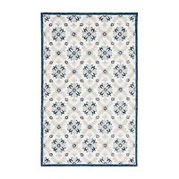 Martha Stewart Ivy Floral Hand Tufted Indoor Rectangle Area Rug
