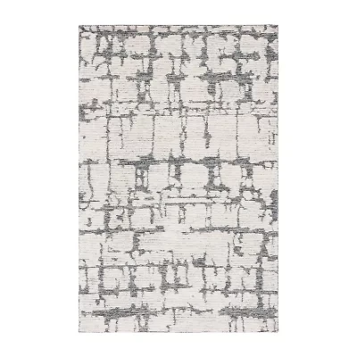 Martha Stewart Lana Abstract Hand Tufted Indoor Rectangle Area Rug