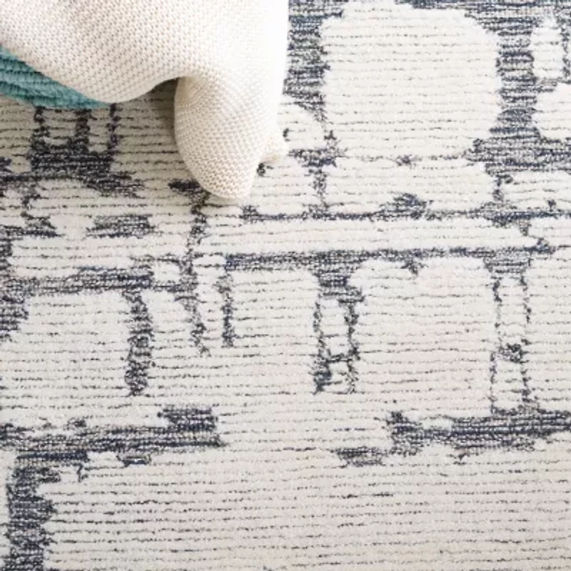 Martha Stewart Lana Abstract Hand Tufted Indoor Rectangle Area Rug