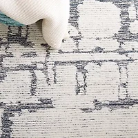 Martha Stewart Lana Abstract Hand Tufted Indoor Rectangle Area Rug