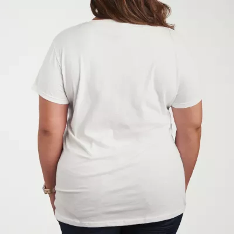 Nurse Womens Plus Crew Neck Short Sleeve T-Shirt