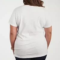 Nurse Womens Plus Crew Neck Short Sleeve T-Shirt