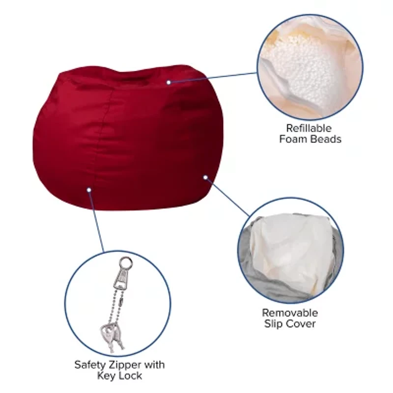 Dillion Small Bean Bag Chair