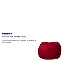 Dillion Small Bean Bag Chair