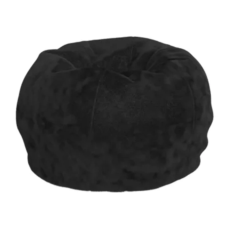 Dillion Bean Bag Furry Chair